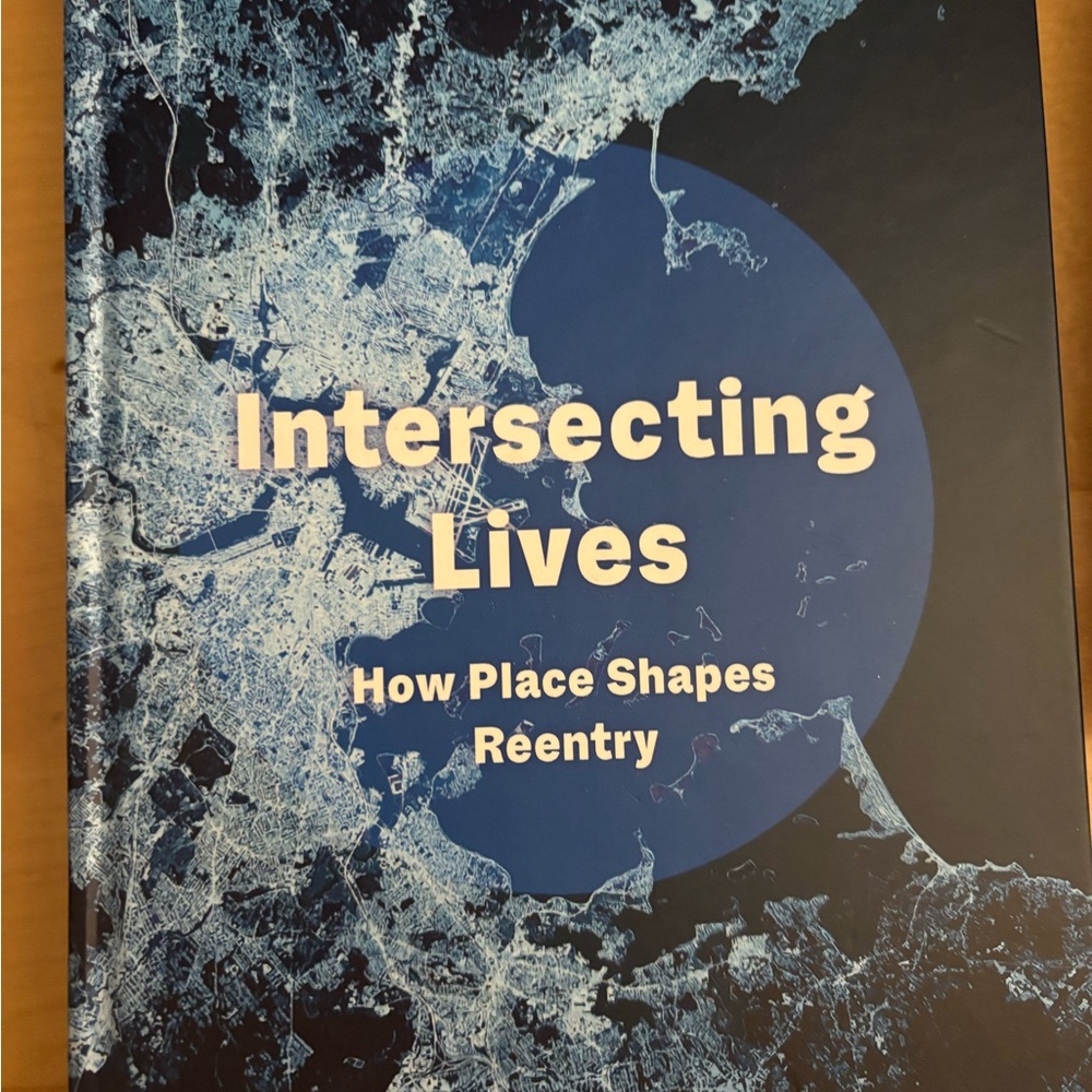Intersecting Lives Hardcover Book - Blue Cover